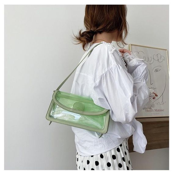 2020 new ladies shoulder bag korean version transparent jelly casual fashion multifunctional diagonal bag ladies
2020 new ladies shoulder bag korean version transparent jelly casual fashion multifunctional diagonal bag ladies