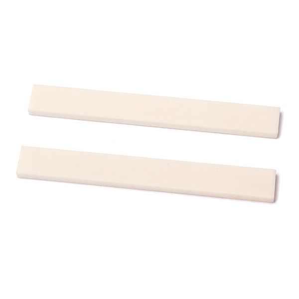 2pcs blank bone saddle for guitar ukulele 100x10x3mm luthier diy string
2pcs blank bone saddle for guitar ukulele 100x10x3mm luthier diy string