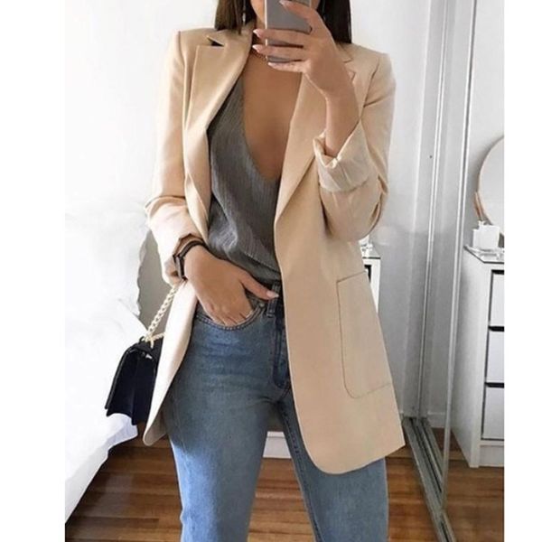 женщины осень cardigans с длинными рукавами slim fit воротник отложной женский костюм пальто ngd88, Black;brown
женщины осень cardigans с длинными рукавами slim fit воротник отложной женский костюм пальто ngd88, Black;brown