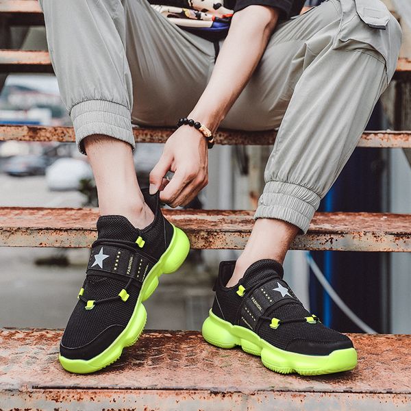 men fashion casual shoes 2019 new quality brand mesh breathable walking shoes men's comfortable outdoor fashion lovers, Black
men fashion casual shoes 2019 new quality brand mesh breathable walking shoes men's comfortable outdoor fashion lovers, Black