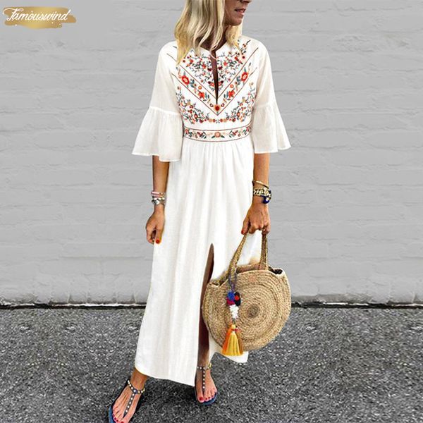 bohemian women vintage print dress vonda v neck ruffle sleeve maxi long dresses plus size split casual loose vestidos, Black;gray
bohemian women vintage print dress vonda v neck ruffle sleeve maxi long dresses plus size split casual loose vestidos, Black;gray