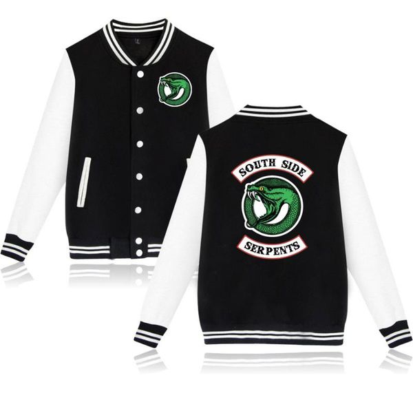 riverdale baseball jacket women/men sweatshirt xxs to 4xl dress casual fashion apparel hip hop style, Black;brown
riverdale baseball jacket women/men sweatshirt xxs to 4xl dress casual fashion apparel hip hop style, Black;brown