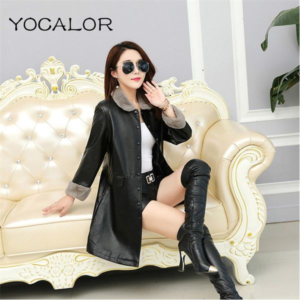 2019leather jacket clothing woman leather and fur loose black coat women perfecto femme cuir campera cuero mujer coats
2019leather jacket clothing woman leather and fur loose black coat women perfecto femme cuir campera cuero mujer coats