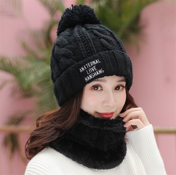 the designer scarf scarf and thermal hat, Blue;gray