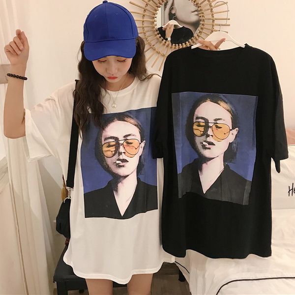 t-shirts women loose half sleeve printing long t shirt summer clothing korean hip hop retro bf streetwear trendy tee white top
t-shirts women loose half sleeve printing long t shirt summer clothing korean hip hop retro bf streetwear trendy tee white top
