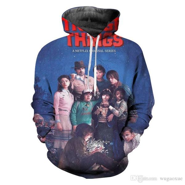 new fashion sweatshirt stranger things hoodie casual clothing novelty streetwear hooded long sleeve pullover drop shipping, Black
new fashion sweatshirt stranger things hoodie casual clothing novelty streetwear hooded long sleeve pullover drop shipping, Black