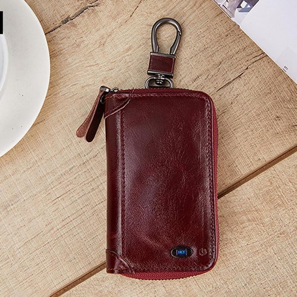 smart anti-lost car key wallet genuine leather key wallets men & women car bag multi function case
smart anti-lost car key wallet genuine leather key wallets men & women car bag multi function case