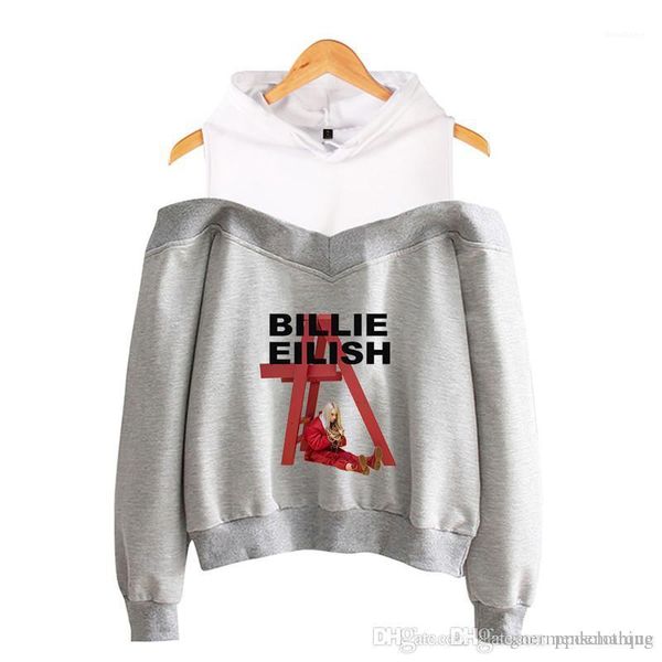womens hoodies billie eilish designer dew shoulder long sleeve hooded ladies sweatshirts fashion female fake two piece, Black
womens hoodies billie eilish designer dew shoulder long sleeve hooded ladies sweatshirts fashion female fake two piece, Black