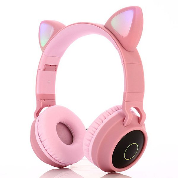 bluetooth wireless over ear cat ear headphones with led light foldable built-in microphone and volume control for cell phones pink
bluetooth wireless over ear cat ear headphones with led light foldable built-in microphone and volume control for cell phones pink
