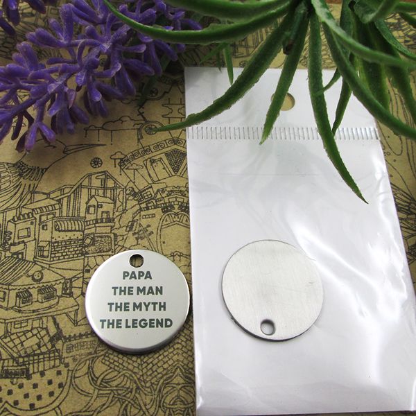 40pcs--"papa the man the myth the legend"stainless steel charms more style for choosing diy charms pendants for necklace, Bronze;silver
40pcs--"papa the man the myth the legend"stainless steel charms more style for choosing diy charms pendants for necklace, Bronze;silver