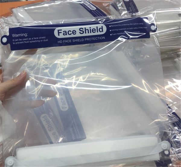 Face Shield Mask Transparent Full Face Cover Protective Film Tool Anti-fog Premium PET Material Face Shield in Stock
Face Shield Mask Transparent Full Face Cover Protective Film Tool Anti-fog Premium PET Material Face Shield in Stock