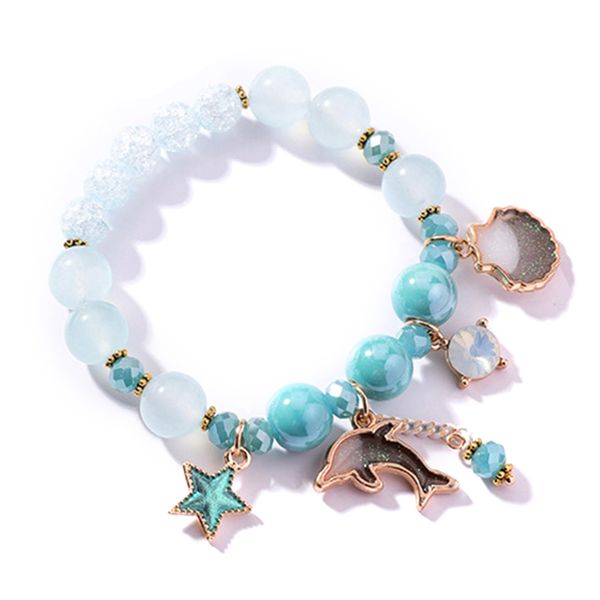 bohemian candy color beads crystal dolphin star shell tassel charm bracelets & bangles elastic stretch women jewelry pulsera, Golden;silver
bohemian candy color beads crystal dolphin star shell tassel charm bracelets & bangles elastic stretch women jewelry pulsera, Golden;silver
