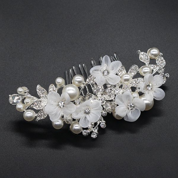 le liin flower side comb wedding hair comb bridal hair accessory rhinestone & flower barrette bride headpiece, Golden;white
le liin flower side comb wedding hair comb bridal hair accessory rhinestone & flower barrette bride headpiece, Golden;white