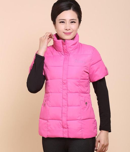 women autumn plus size cardigan zip thick down waistcoat female solid winter oversized warm down vest lady spring jackets, Black;white
women autumn plus size cardigan zip thick down waistcoat female solid winter oversized warm down vest lady spring jackets, Black;white