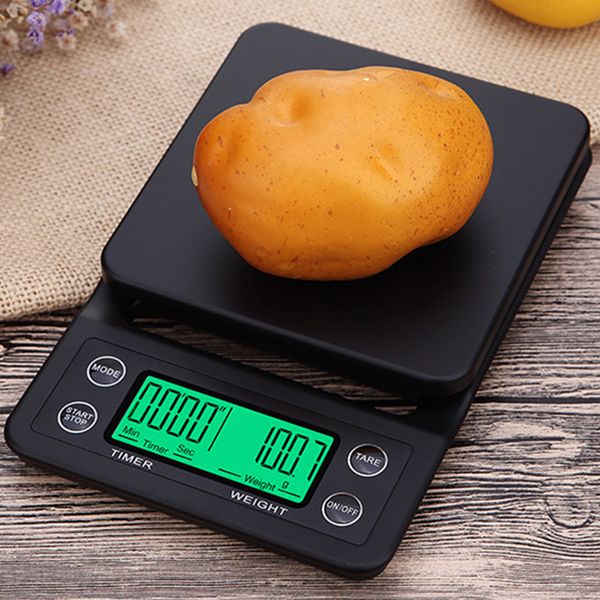 3kg/0.1g 5kg/0.1g scale battery powered with timer baking table non-slip mini drip coffee high lcd display kitchen
3kg/0.1g 5kg/0.1g scale battery powered with timer baking table non-slip mini drip coffee high lcd display kitchen