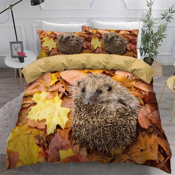 helengili 3d bedding set hedgehog painting print duvet cover set bedclothes with pillowcase bed home textiles #cw22
helengili 3d bedding set hedgehog painting print duvet cover set bedclothes with pillowcase bed home textiles #cw22