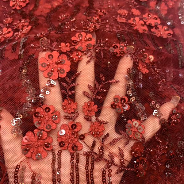 french lace fabric with beads sequin 2020 african embroidery lace fabric beautiful wine french tulle, Pink;blue
french lace fabric with beads sequin 2020 african embroidery lace fabric beautiful wine french tulle, Pink;blue