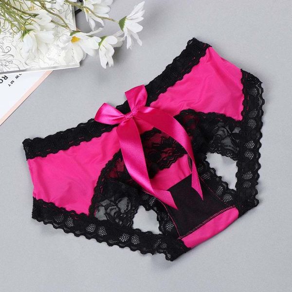 women panties hips bowknot crotchless panties knickers lingerie underwear ropa interior femenina open crotch briefs, Black;pink
women panties hips bowknot crotchless panties knickers lingerie underwear ropa interior femenina open crotch briefs, Black;pink