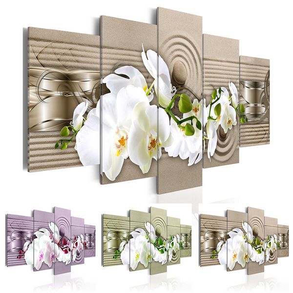 fashion wall art canvas painting 5 pieces zen orchid flower modern home decoration,choose color(purple,green,red) and size:2
fashion wall art canvas painting 5 pieces zen orchid flower modern home decoration,choose color(purple,green,red) and size:2