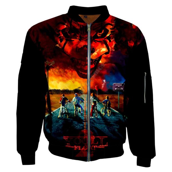 plstar cosmos newfashion 3dprint men/women ovie horror cartoon strangerthings harajuku zipper/bomberjackets/hoodies/hoodie 7, Black;brown
plstar cosmos newfashion 3dprint men/women ovie horror cartoon strangerthings harajuku zipper/bomberjackets/hoodies/hoodie 7, Black;brown