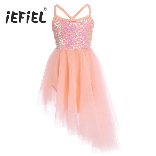 iefiel kids children sleeveless sequins tulle fancy ballet dance gymnastics leotard girls dress for stage performance dancewear, Black;red
iefiel kids children sleeveless sequins tulle fancy ballet dance gymnastics leotard girls dress for stage performance dancewear, Black;red
