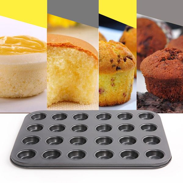 diy baking tools new 24 cups non-stick carbon steel egg tart mold cupcake baking tray dish cookie cake mold biscuit pan bakeware
diy baking tools new 24 cups non-stick carbon steel egg tart mold cupcake baking tray dish cookie cake mold biscuit pan bakeware