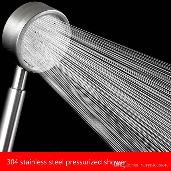 304 stainless steel handheld shower head bath shower head water saving round hand high pressure shower
304 stainless steel handheld shower head bath shower head water saving round hand high pressure shower