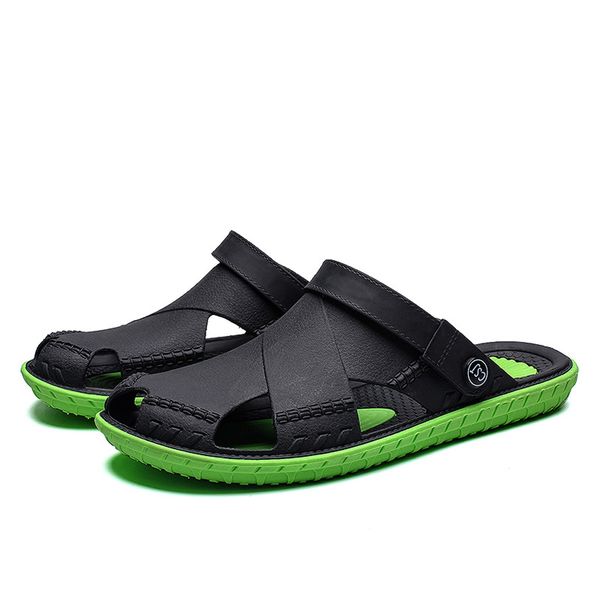 summer sandals men leather classic outdoor mens fashion flat walking beach shoes sea quick hole shoe beach slipper trekking, Black
summer sandals men leather classic outdoor mens fashion flat walking beach shoes sea quick hole shoe beach slipper trekking, Black