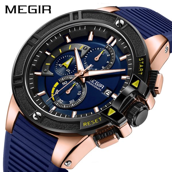 megir 2095 brand men wristwatch military silicone strap waterproof sports date chronograph clock quartz men watches reloj hombre, Slivery;brown
megir 2095 brand men wristwatch military silicone strap waterproof sports date chronograph clock quartz men watches reloj hombre, Slivery;brown