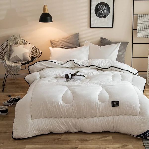 luxury washed cotton winter quilt solid color embroidered autumn quilt single double core comforter king/queen/twin/full size
luxury washed cotton winter quilt solid color embroidered autumn quilt single double core comforter king/queen/twin/full size