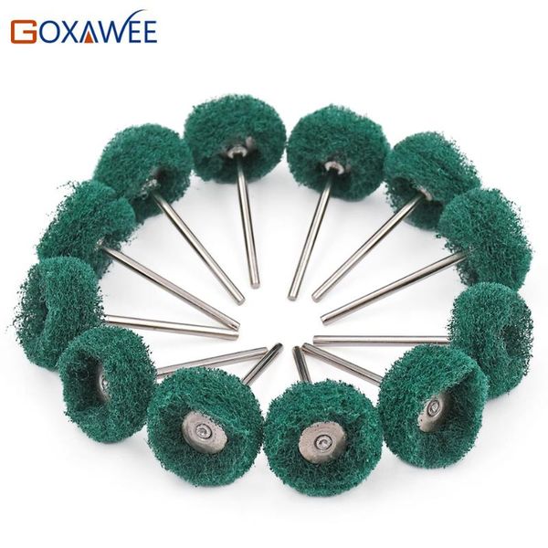 goxawee 50pcs non-woven brush polishing wheel brushes die grinder rotary tools 2.35mm shank for dremel electric drill
goxawee 50pcs non-woven brush polishing wheel brushes die grinder rotary tools 2.35mm shank for dremel electric drill