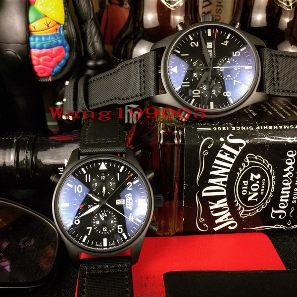 2 style iw men black case 41mm automatic mechanical movement blue light coated glass cowhide original pin buckle mens watch, Slivery;brown
2 style iw men black case 41mm automatic mechanical movement blue light coated glass cowhide original pin buckle mens watch, Slivery;brown