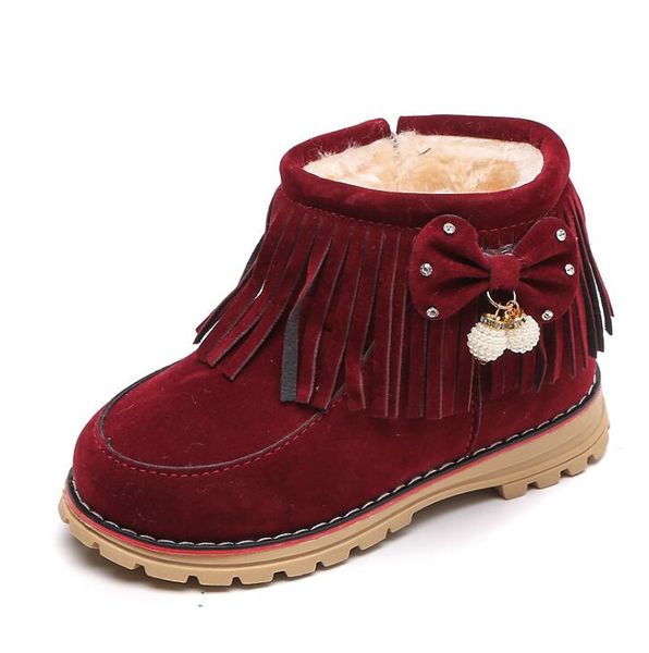 winter boots girls fringe snow baby kids shoes tassel bow knot enfant girls children boots waterproof warm, Black;grey
winter boots girls fringe snow baby kids shoes tassel bow knot enfant girls children boots waterproof warm, Black;grey