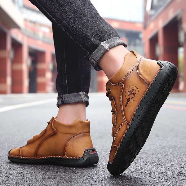 men shoes leather male shoes casual classic lightweight handmade flats men comfortable autumn big size 38-48, Black
men shoes leather male shoes casual classic lightweight handmade flats men comfortable autumn big size 38-48, Black