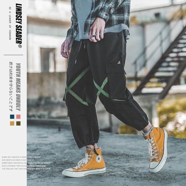 lindsey seader hip hop cargo pant streetwear мужчины гаремные заплатки карманные брюки casual tatical swag лента harajuku, Black
lindsey seader hip hop cargo pant streetwear мужчины гаремные заплатки карманные брюки casual tatical swag лента harajuku, Black