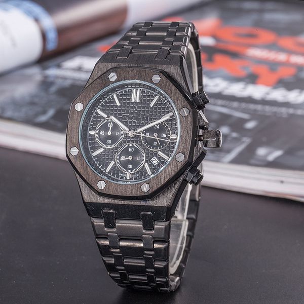 selling men luxury watch royal all subdial work quartz movement satches designer watches stainless steel oak gift for men, Slivery;brown
selling men luxury watch royal all subdial work quartz movement satches designer watches stainless steel oak gift for men, Slivery;brown