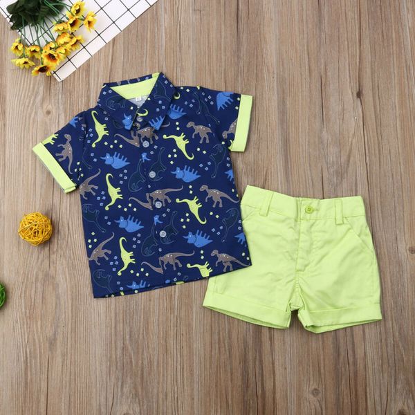 2020 baby summer clothing toddler newborn kids baby boys clothes dinosaur t-shirt +short bottoms patchwork outfits sets 1-5t, White
2020 baby summer clothing toddler newborn kids baby boys clothes dinosaur t-shirt +short bottoms patchwork outfits sets 1-5t, White