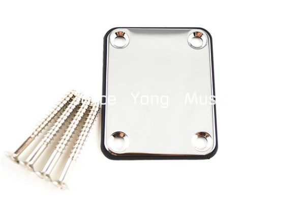 niko chrome electric guitar neck plate with 4 screws for fender strat tele style guitar/electric bass guitar ing
niko chrome electric guitar neck plate with 4 screws for fender strat tele style guitar/electric bass guitar ing
