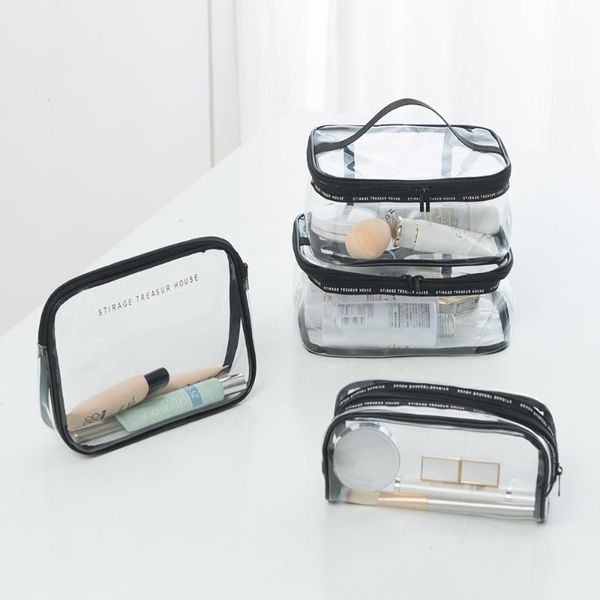 водонепроницаемый прозрачный пвх ванны косметический мешок женщины make up case путешествия zipper макияж красоты wash организатор туалетных
водонепроницаемый прозрачный пвх ванны косметический мешок женщины make up case путешествия zipper макияж красоты wash организатор туалетных