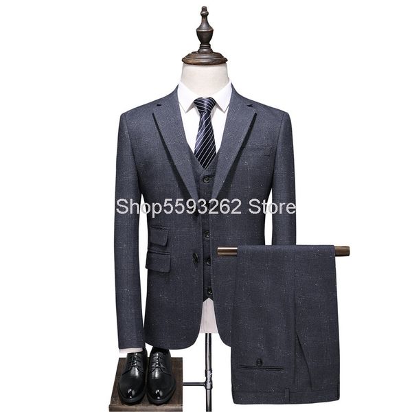 men's suits & blazers 2021 autumn big size suit male leisure three-piece set groom dress 6721, White;black
men's suits & blazers 2021 autumn big size suit male leisure three-piece set groom dress 6721, White;black