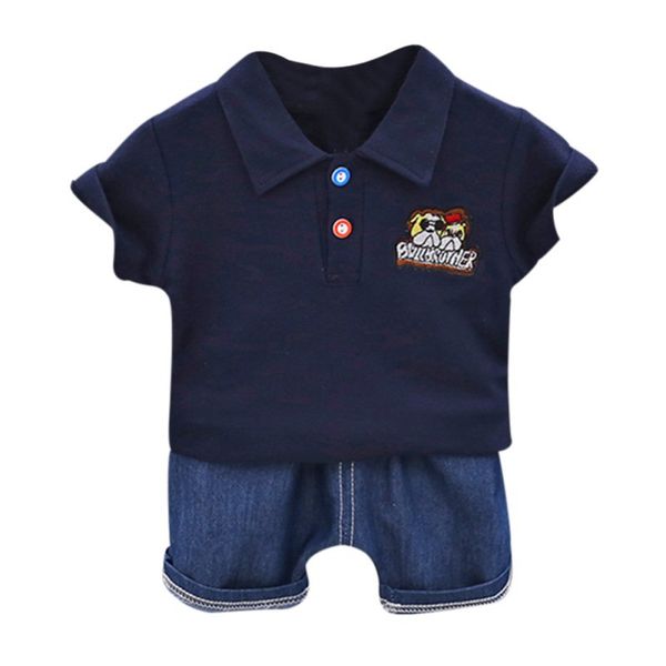 2pcs summer baby boy одежда для малышей щенок письмо вышивки нагрудный с коротким рукавом круглого neckt футболки + шорты set, White
2pcs summer baby boy одежда для малышей щенок письмо вышивки нагрудный с коротким рукавом круглого neckt футболки + шорты set, White