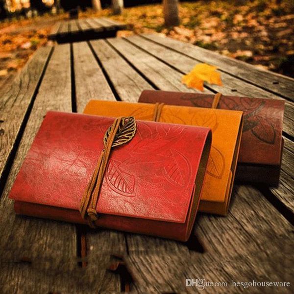 students durable blank notebook pu cover coils notepad book retro leaf travel diary books kraft journal spiral notebooks bc bh1483, Purple;pink
students durable blank notebook pu cover coils notepad book retro leaf travel diary books kraft journal spiral notebooks bc bh1483, Purple;pink