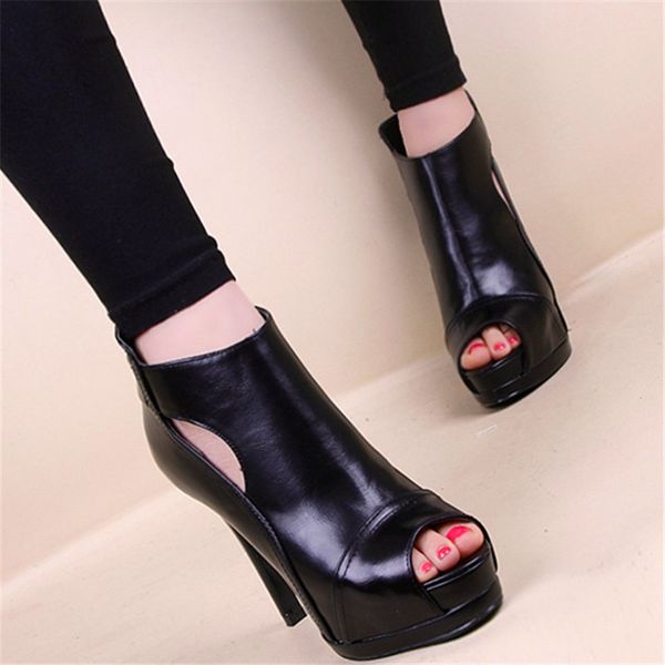 11cm summer black fish mouth sandals high heels waterproof platform stiletto shoes 2018 spring autumn fashion women's sandals
11cm summer black fish mouth sandals high heels waterproof platform stiletto shoes 2018 spring autumn fashion women's sandals