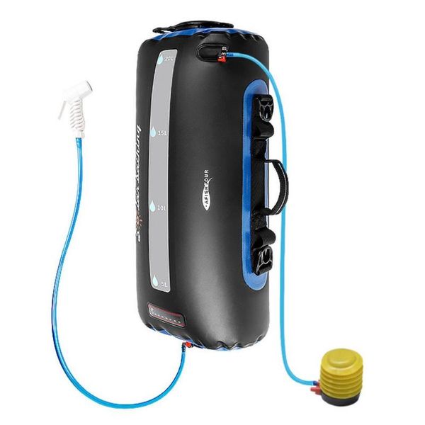 20l camping solar shower bag portable multifunctional solar bathing heating bag bbq picnic water for outdoor travel hiking
20l camping solar shower bag portable multifunctional solar bathing heating bag bbq picnic water for outdoor travel hiking