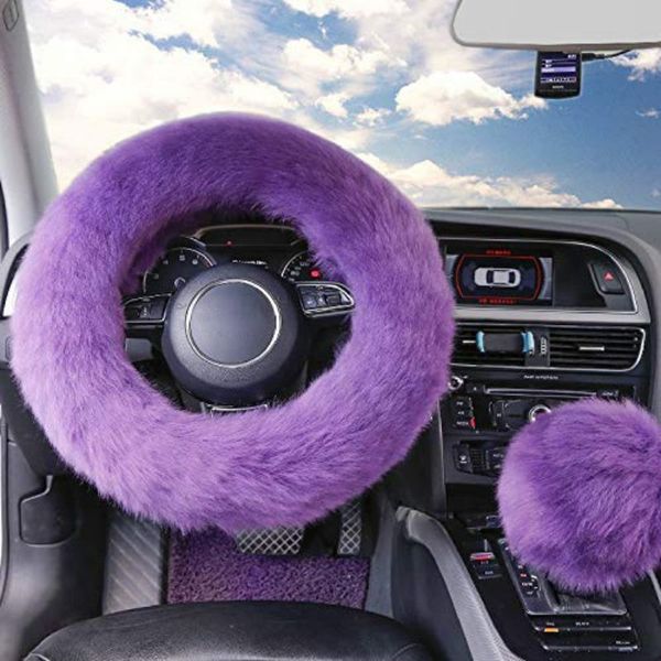 3pcs/set universal car steering wheel covers winter warm plush soft wool handbrake cover gear shift cover guard car accessory
3pcs/set universal car steering wheel covers winter warm plush soft wool handbrake cover gear shift cover guard car accessory