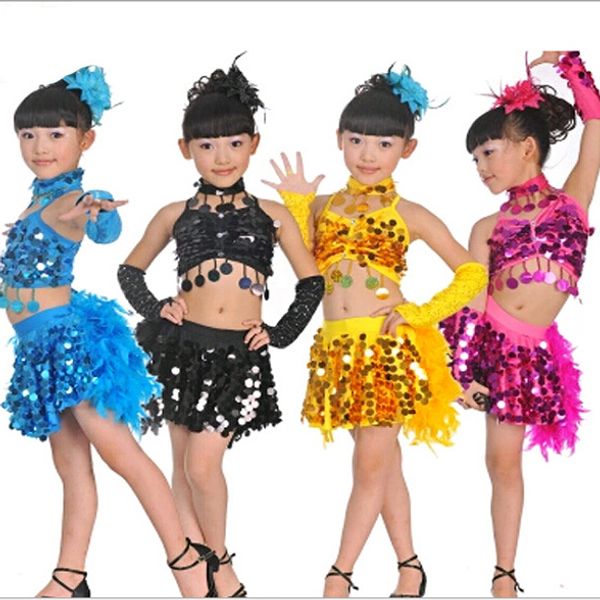 stage wear discount children girls kids 100cm-160cm sequin glitter beading feather belly dance dress costume set, Black;red
stage wear discount children girls kids 100cm-160cm sequin glitter beading feather belly dance dress costume set, Black;red