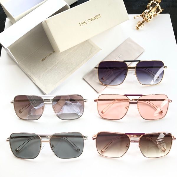 the owner tofx114 2019 brand design sunglasses women men brand designer fashion metal oversized sunglasses vintage female male uv400, White;black
the owner tofx114 2019 brand design sunglasses women men brand designer fashion metal oversized sunglasses vintage female male uv400, White;black
