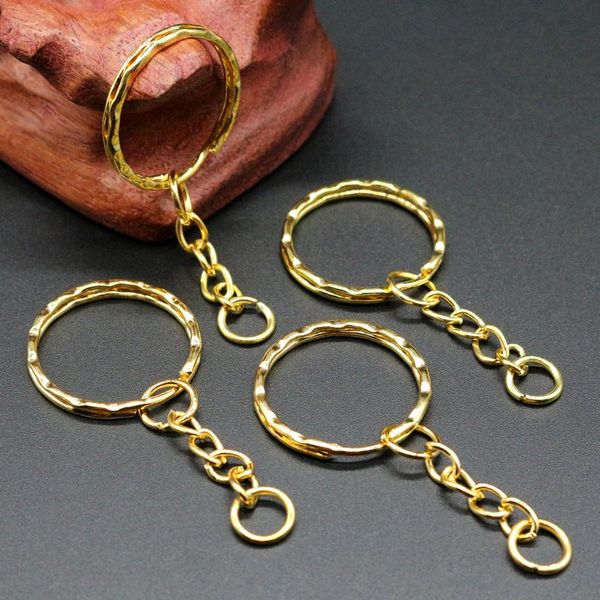 50pcs/lot 1.3x25mm gold color plated key ring with 4link chain 55mm long new metal keychains key chain and key ring accessory, Slivery;golden
50pcs/lot 1.3x25mm gold color plated key ring with 4link chain 55mm long new metal keychains key chain and key ring accessory, Slivery;golden