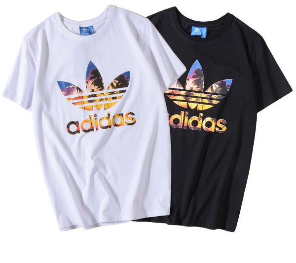 summer classic style casual designer men's letter pattern round neck women's sports t-shirt, White
summer classic style casual designer men's letter pattern round neck women's sports t-shirt, White