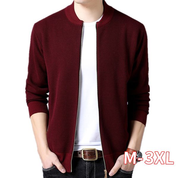 men casual stand collar coat 2020 new fashion clothing jacket men solid color mens clothes zipper pockets men's jacket, Black;brown
men casual stand collar coat 2020 new fashion clothing jacket men solid color mens clothes zipper pockets men's jacket, Black;brown